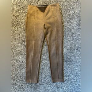 LOFT Women's Tan Ankle Pants